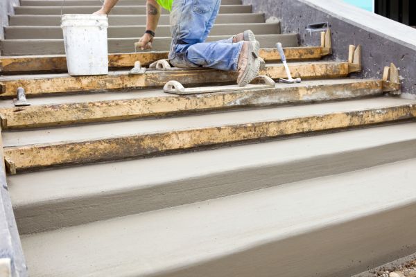 Concrete Steps Pouring in Vallejo