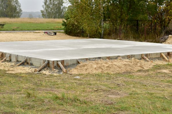 Concrete Base Installation in Vallejo