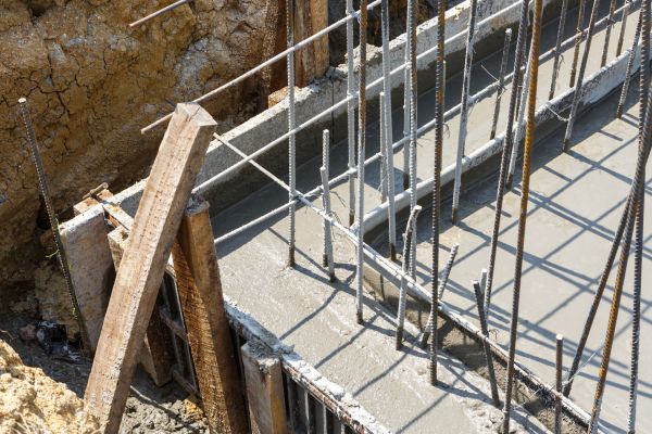 Concrete Footing Pouring in Vallejo