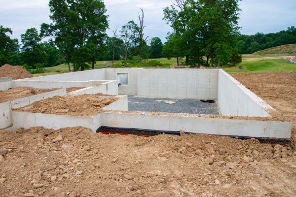 Basement Foundation Pouring in Vallejo