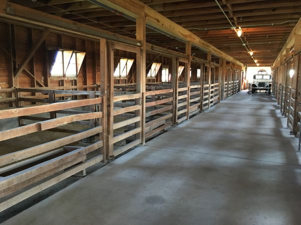 Barn Slab Construction in Vallejo