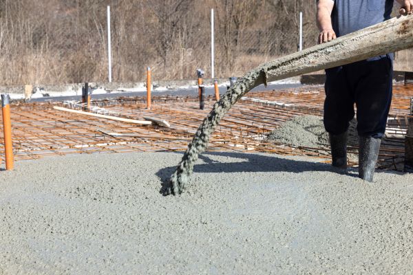 Pole Barn Slab Pouring in Vallejo
