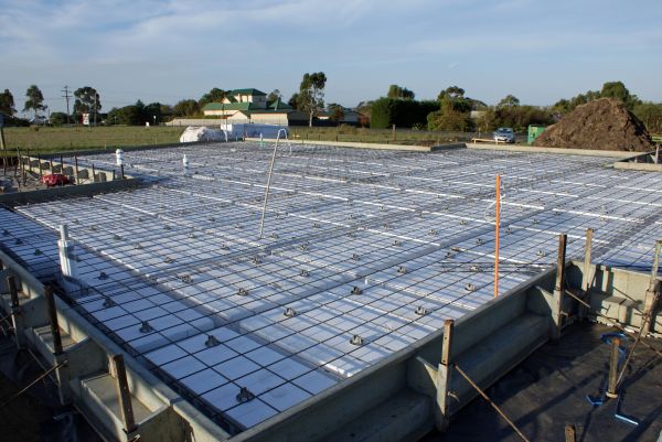 Barn Pad Construction in Vallejo