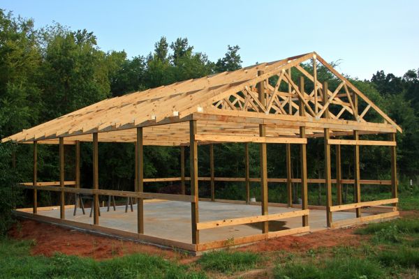 Barn Pad Installation in Vallejo