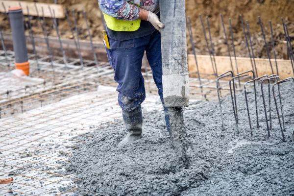Cabin Foundation Pouring in Vallejo