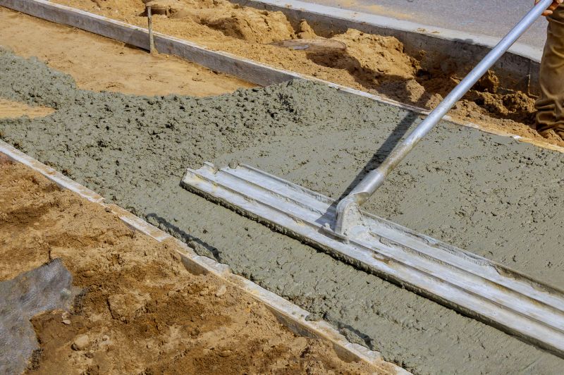 Sidewalk Concrete Construction